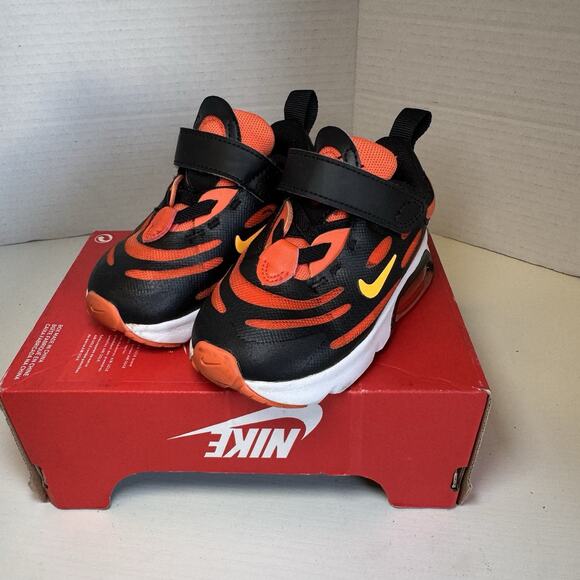 Nike Air Max Exosense CN7878-800 Orange Running Shoes Toddler Sneakers Sz 5c - Picture 3 of 8
